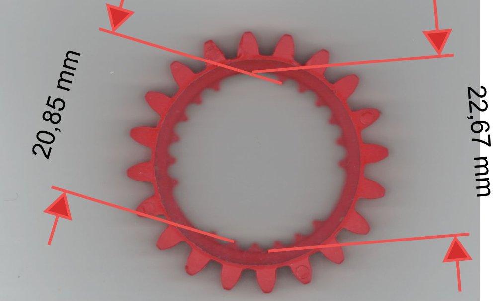 Flachbettscanner, 2400 DPI, Aussendurchmesser Skaliert auf 33 mm