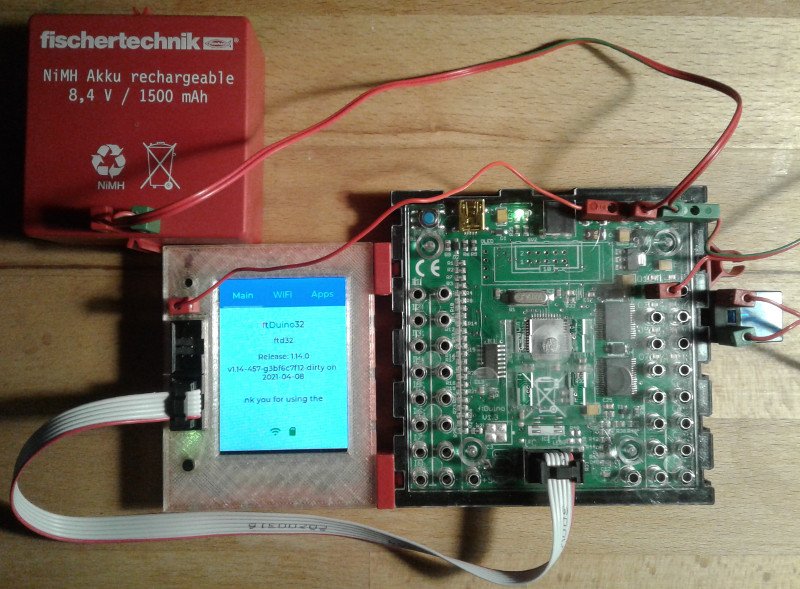 Ftduino32 mit ftduino via I2C