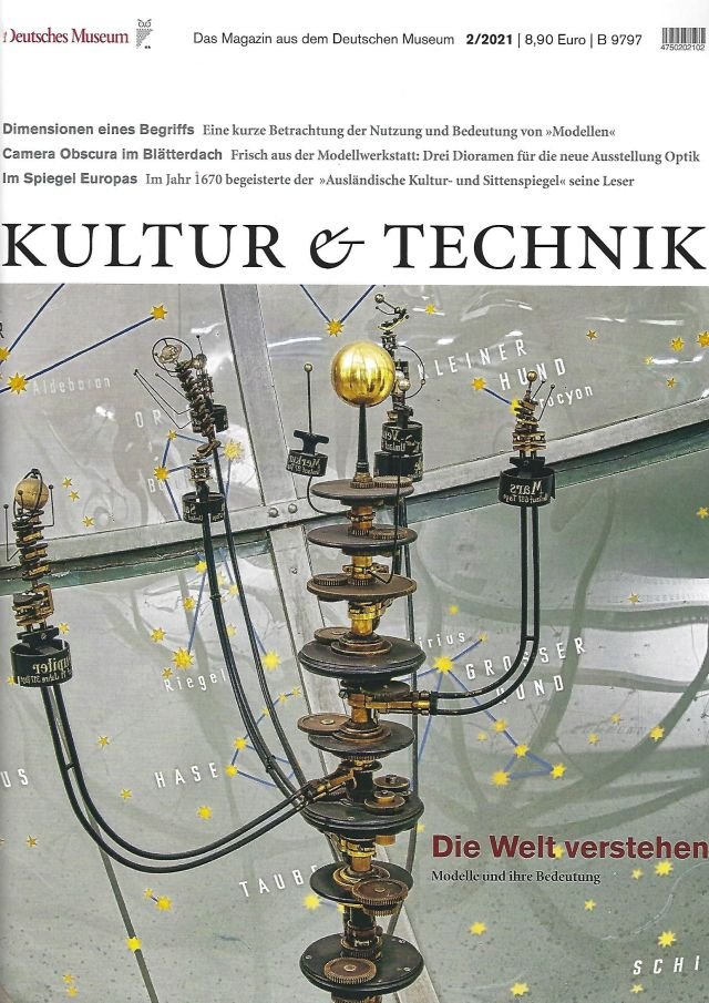 Deckblatt Kultur&amp;Technik - Vorbild für Planetenmodell