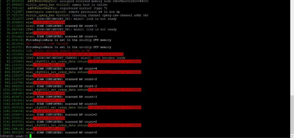 Kernel log