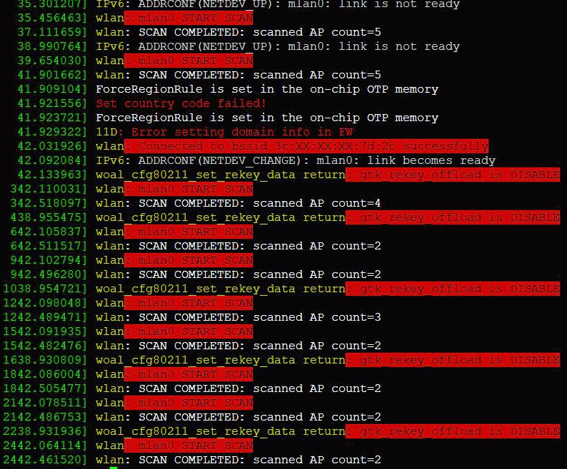 Kernel Betriebsmeldung