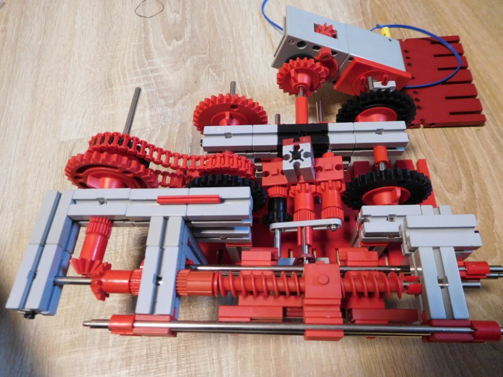 Reverse-Mechanismus - Vorderansicht