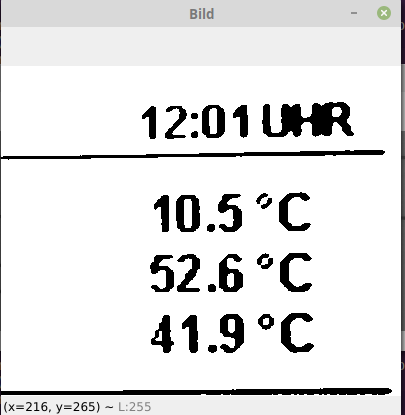 &quot;gethreasholdeter&quot; Bildausschnitt