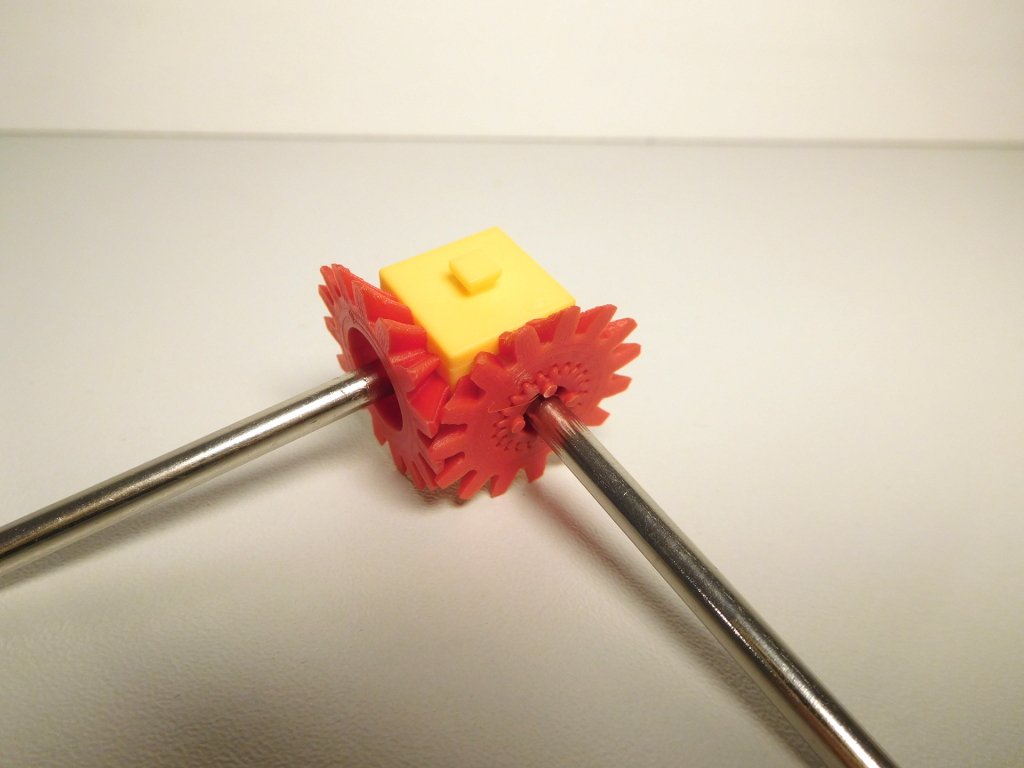 Hier über Kreuz im Verbund mit einer Vorläuferversion ohne Innenzahnradtasche