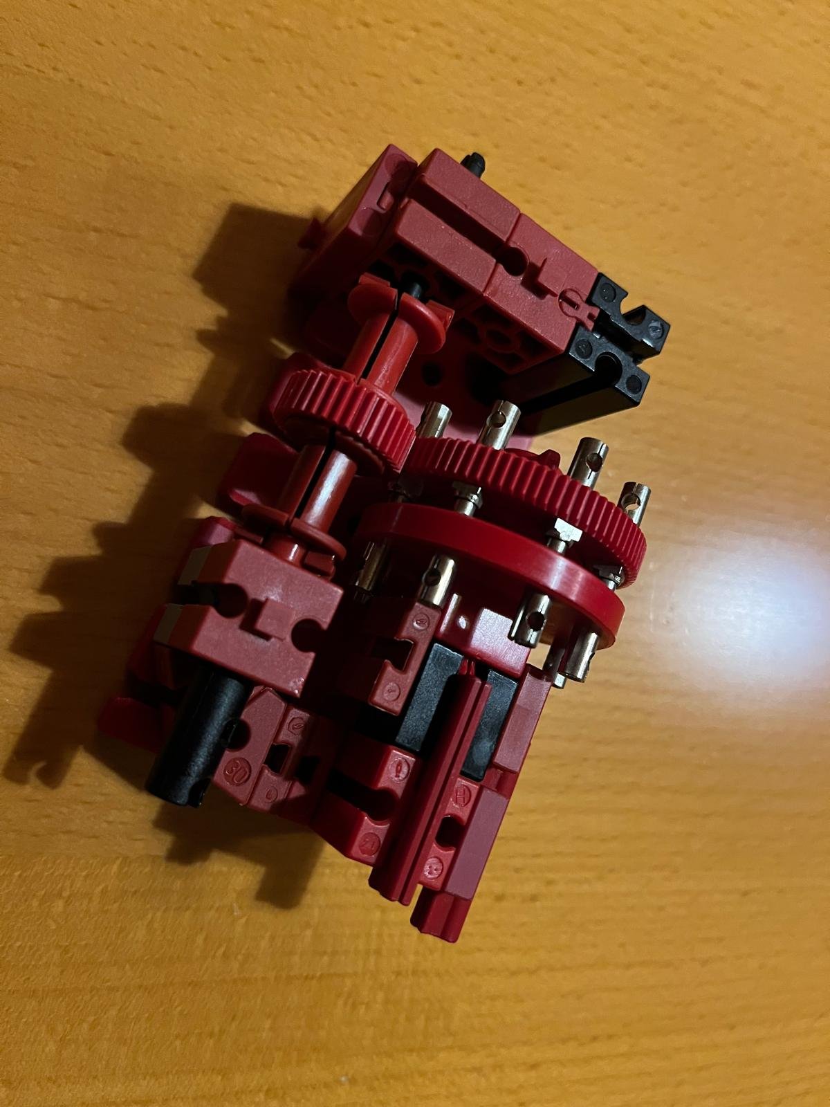 Stufenschalter motorisch drehbar